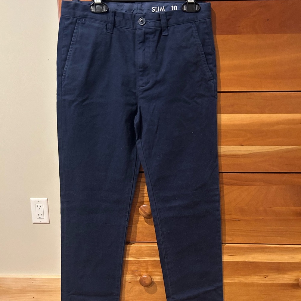 Crewcuts Boy's Slim Chino Pants Sz 10